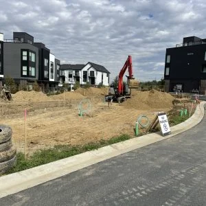 Breaking ground